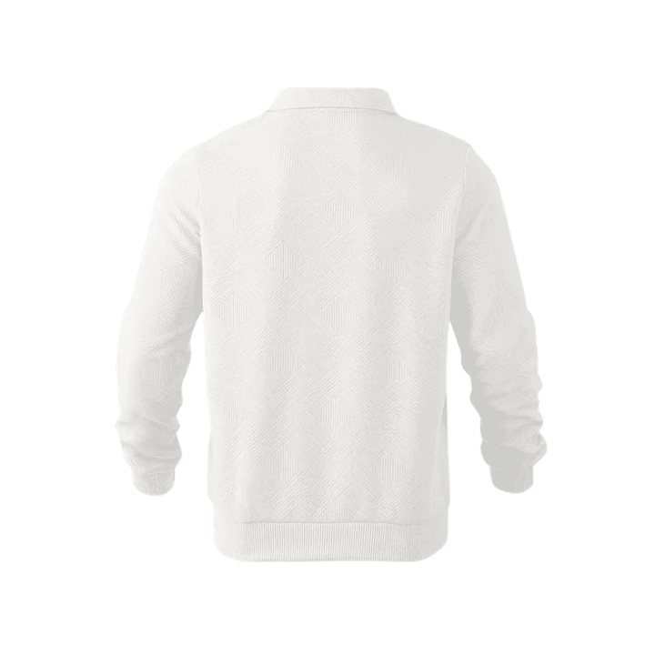 Fuego | Suéter de cremallera con diseño estampado