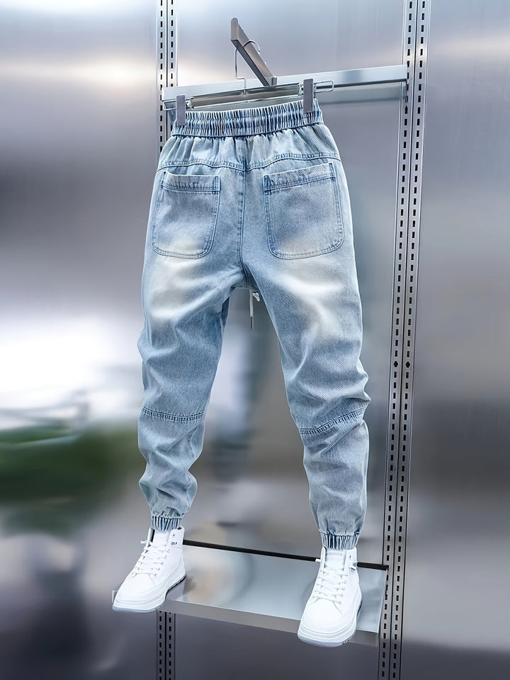 PANTALÓN DE DENIM RELAJADO DE CORTE AMPLIO