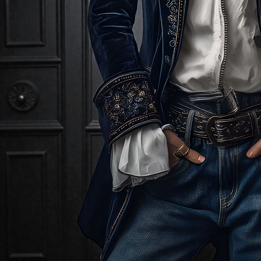 Nuria™ | Elegante Chaqueta de Terciopelo