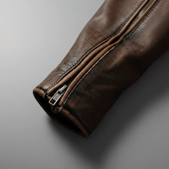 Chaqueta de Cuero | Sensación Vintage con un Toque Moderno