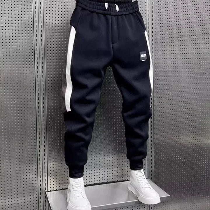 PANTALONES DE JOGGING CÓMODOS A RAYAS