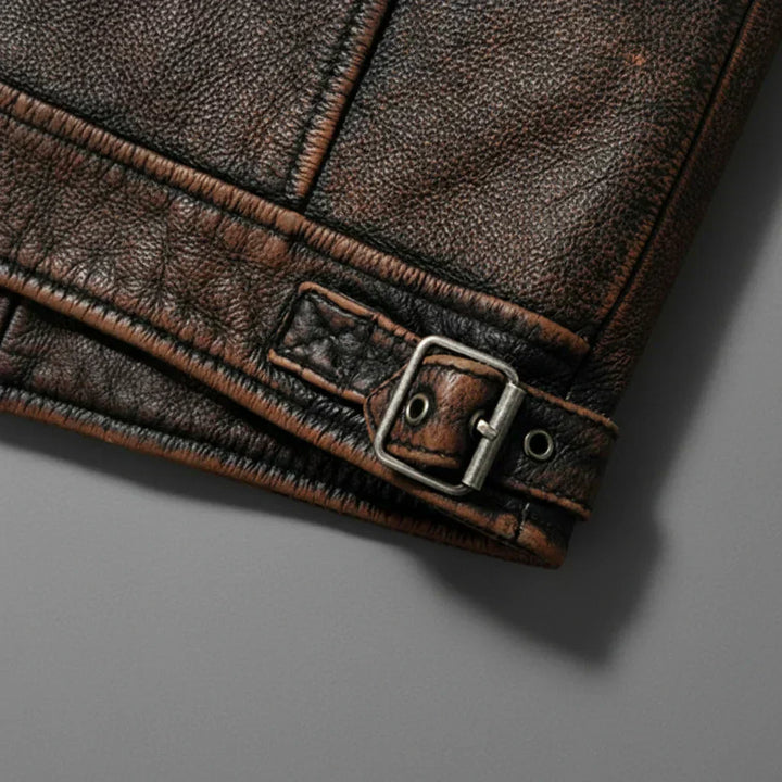 Chaqueta de Cuero | Sensación Vintage con un Toque Moderno