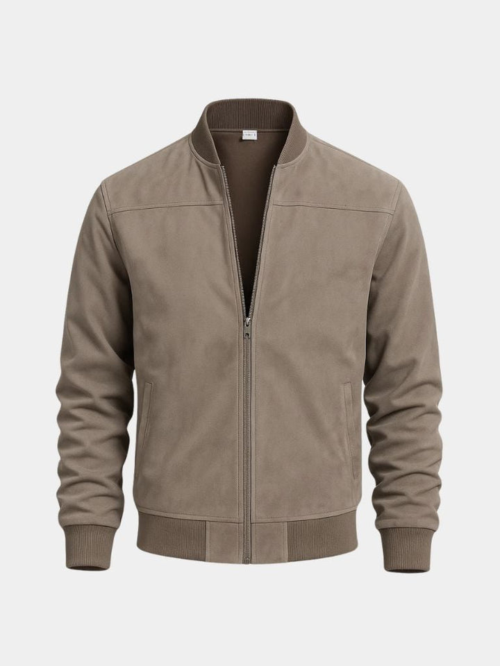 Darian™ | Chaqueta Bomber de Ante Premium