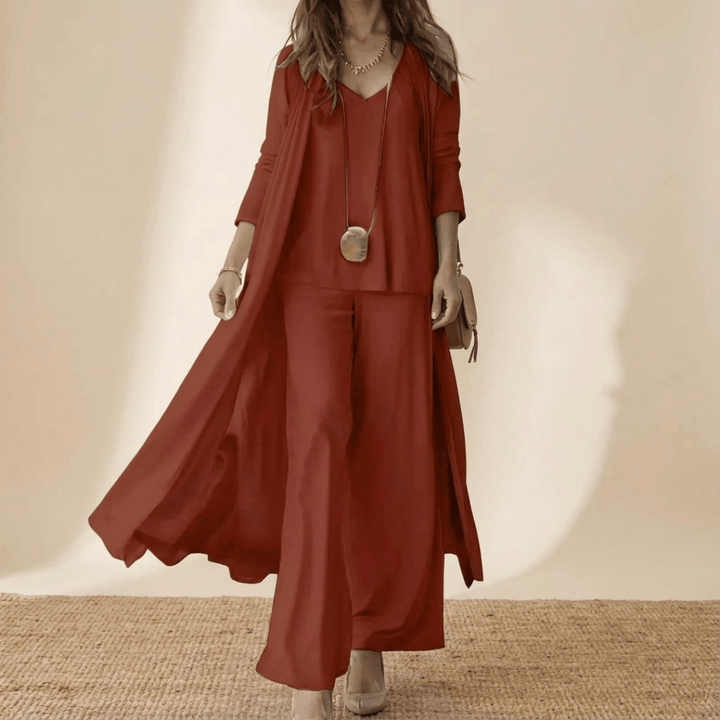 Kyvanna | Conjunto Elegante de 3 Piezas