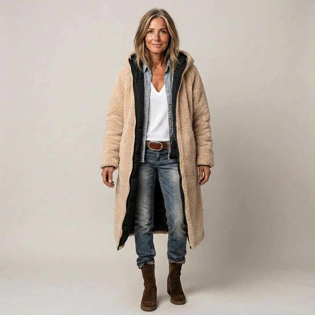 Amelia | Abrigo Reversible Elegante