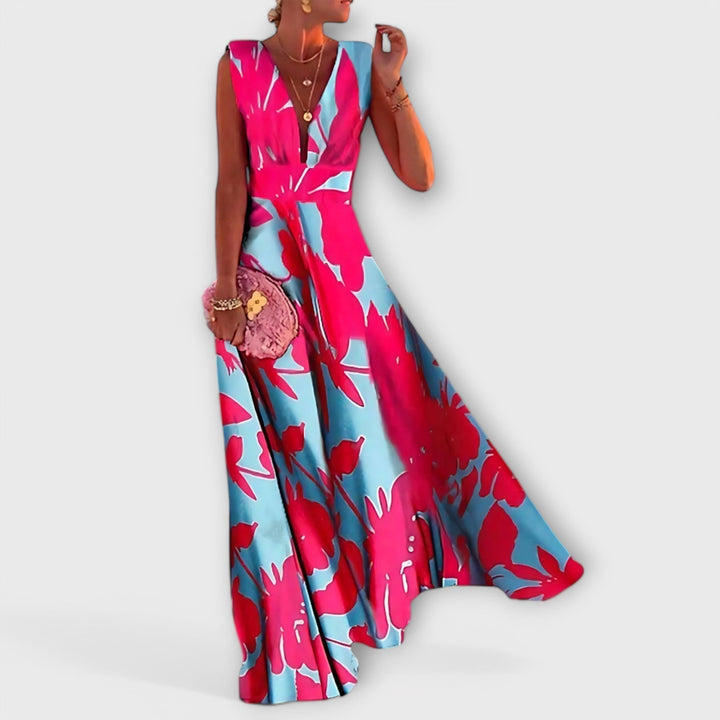 Karen | Vestido Elegante Sin Mangas para Mujeres