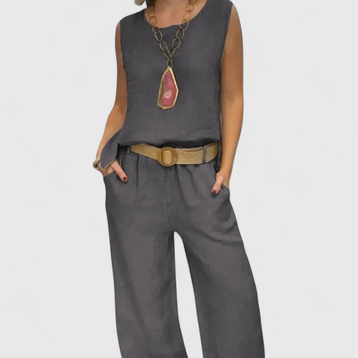 Faylinn | Conjunto Elegante de Dos Piezas